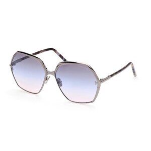 TOM FORD Fonda 60MM Geometric butterfly Sunglasses NEW